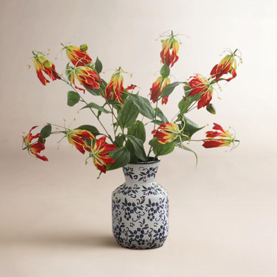 Fire Lily Floral Stems