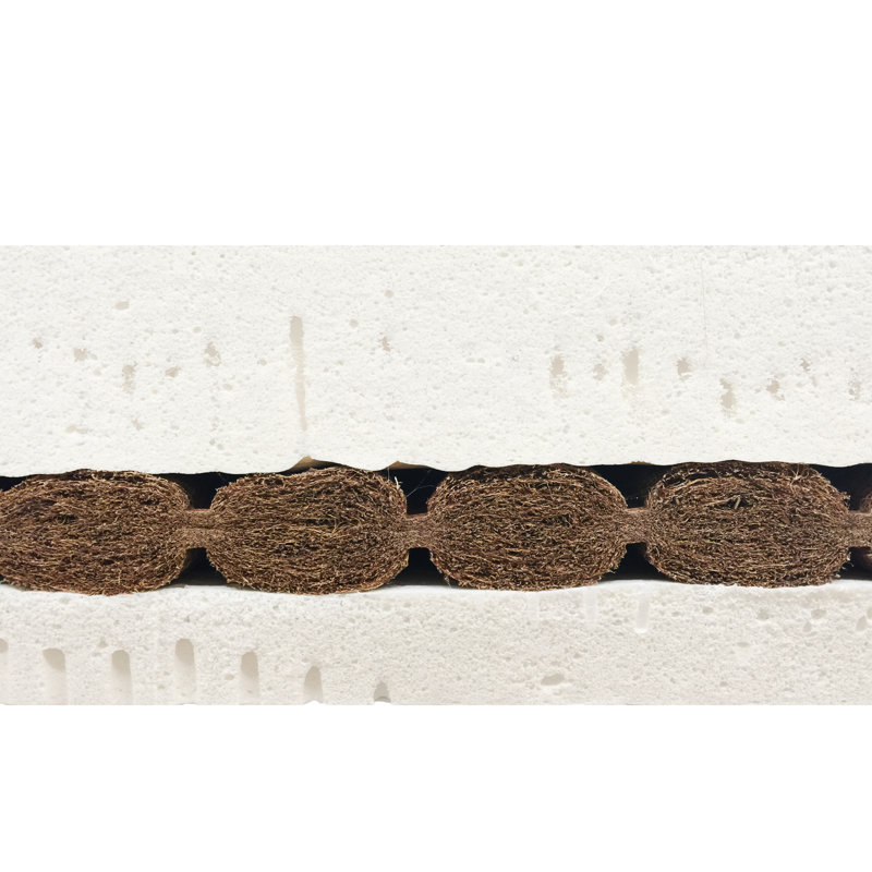 Colva Wave Mattress - Organic Latex Coconut Coir for Adjustable Bed Medium 4 Layered Comfortable, Full