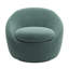 Fauteuil d'appoint pivotant en chenille Norell-40452203