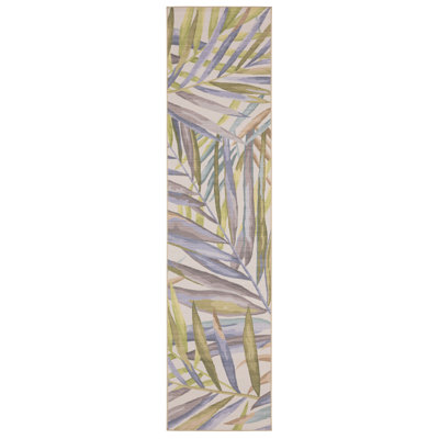 Desdemona Washable Floral Indoor / Outdoor Rug