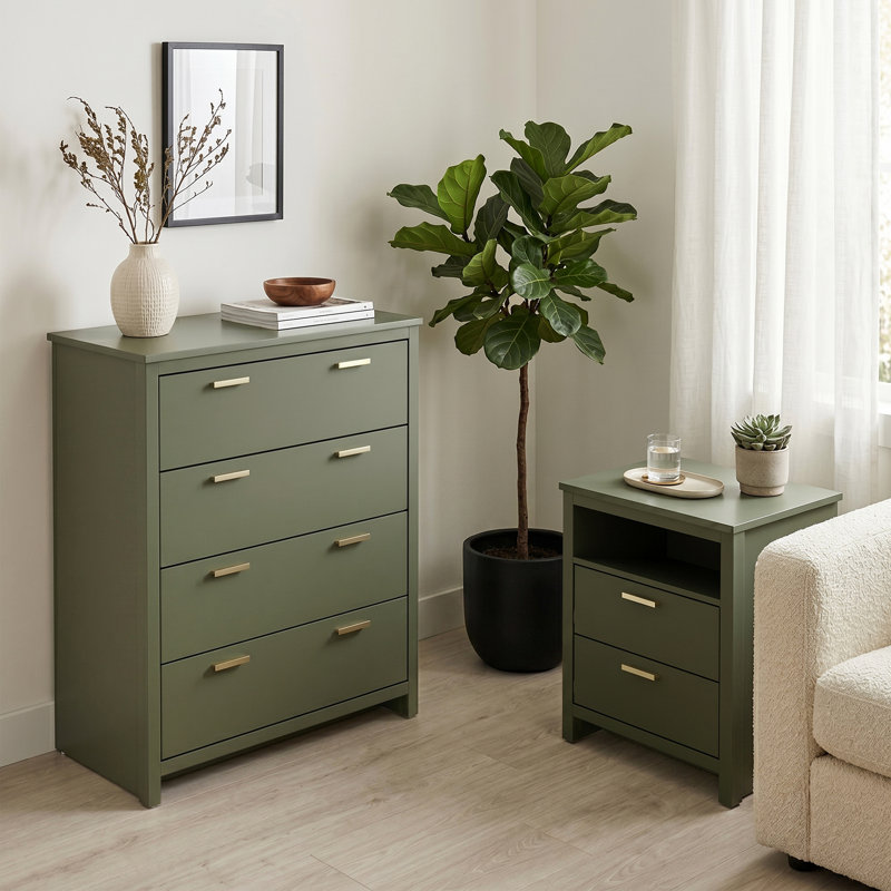 Connie Storage Duo Set , Kale Green