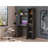 Aramis Desk, Five Shelves, Two Superior Shelves, Smokey Oak-1001547810