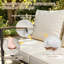 Canapé d'extérieur en aluminium 72 po 3 places avec dossier en osier PE et coussin épais pour patio, terrasse, balcon et jardin-1756023648