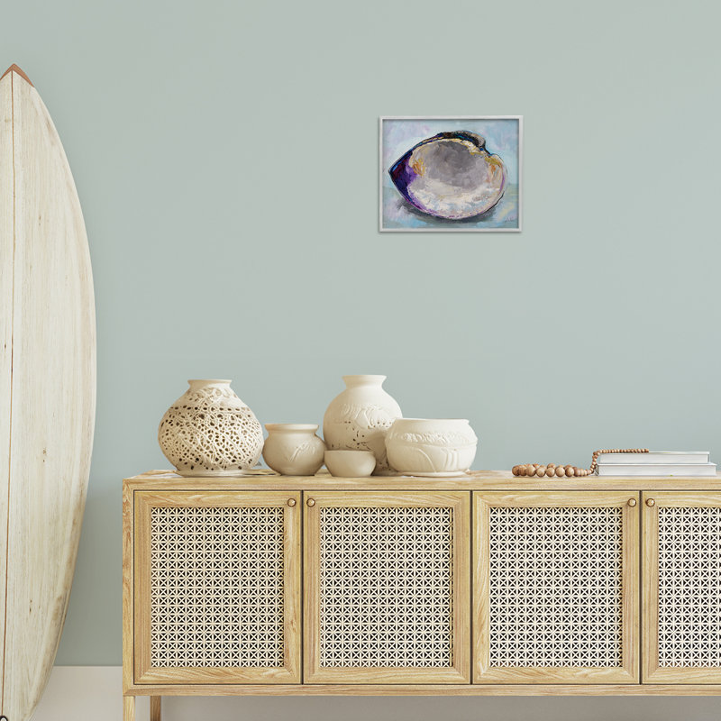 «Baby Clam Shell», estampe numérique par Jeanette Vertentes, H 11 po x l 14 po, Estampe numérique Farmhouse
