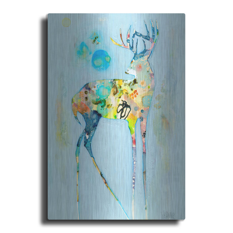 " Strength " by Wyanne, 36" H x 24" W