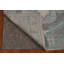 Tapis gris et bleu Oushak