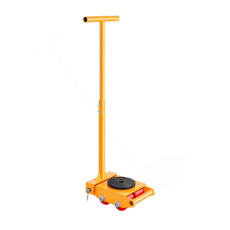 Patin de machine 13228 lb 6T Patin mécanique avec poignée Rotation à 360 °
