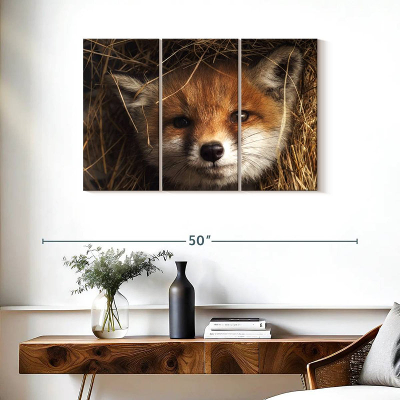 Renard coucou, H 24 po x l 38 po