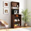Buffet de cuisine avec 2 portes coulissantes en verre rayé, armoire de rangement autoportante pour bouteilles, vin, machine à café, four à micro-ondes, etc.
