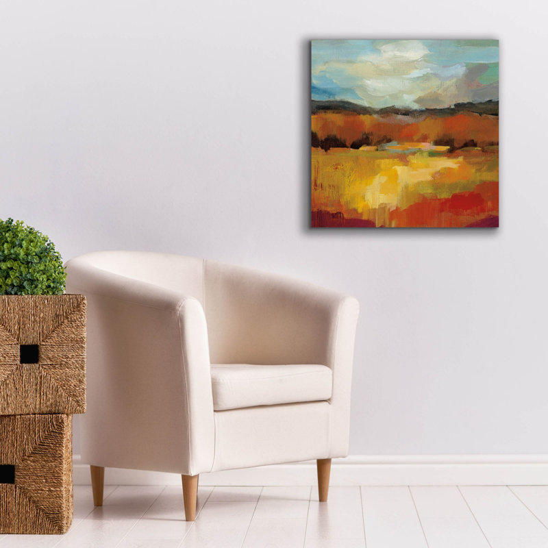 " October Moment II " by Silvia Vassileva, 26" H x 26" W x 1.5" D