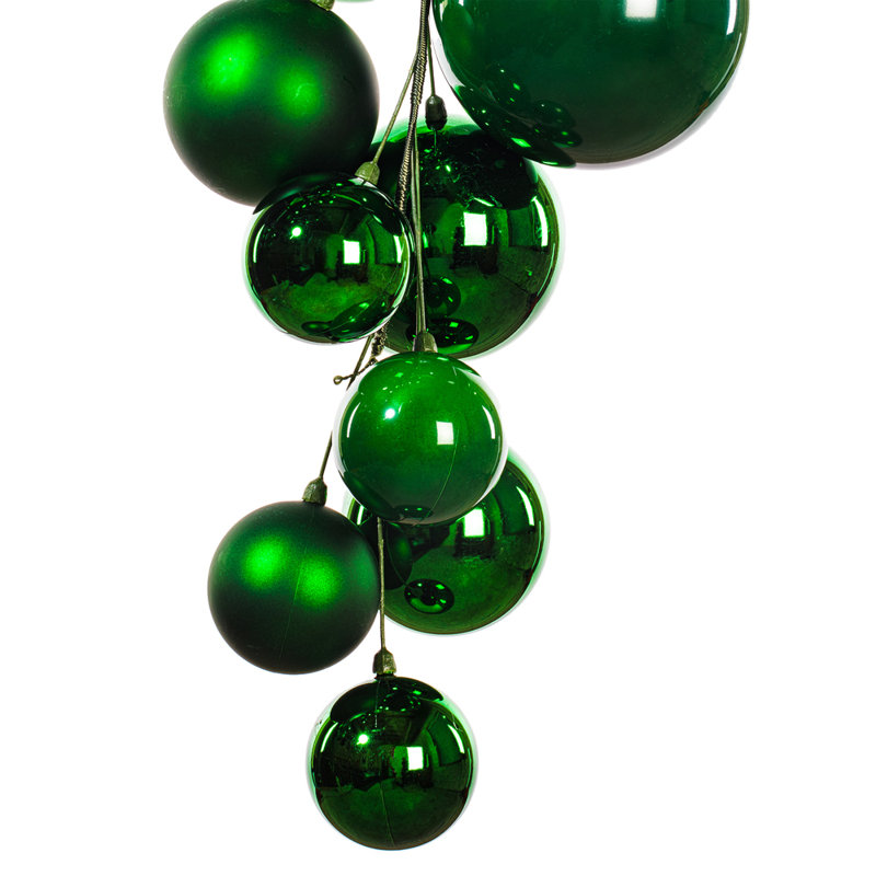  Guirlande 6 'Green Ball Branch., Vert