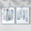 Impression encadrée Blue I-Premium - prête à être accrochée - aucun clou requis - aucun clou requis-108037724