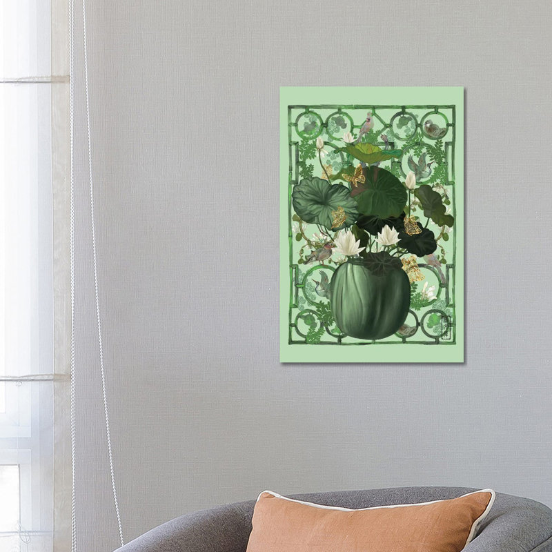 Blooms Of Harmony by Anthony Van Lam - No Frame Gallery-Wrapped Canvas Giclée on Canvas, 66.04 cm H x 45.72 cm W