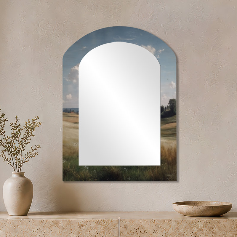 Miroir mural contemporain Contemporary, 34" x 25"