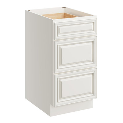 Armoire de cuisine avec 3 tiroirs H 34,5 po x P 24 po de la collection Casainc