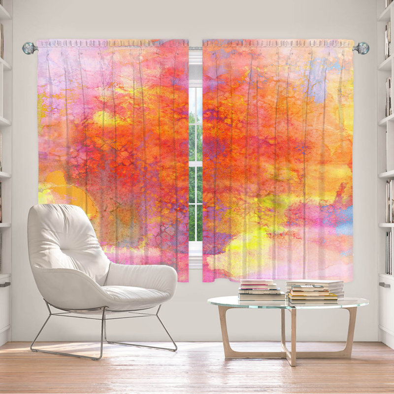 Rideau simple occultant et isolant avec passe-tringle Pastel Creations, L 56 po x L 78 po