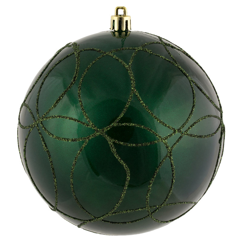 Ensemble d'ornement boule scintillante 4 pièces