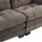 Two-Seat Sectional Sofa Modular Deep Seat Sofa Couch Chenille Sofa Sleeper Comfy Upholstered Furniture For Living Room Apartment Studio Office-246606843