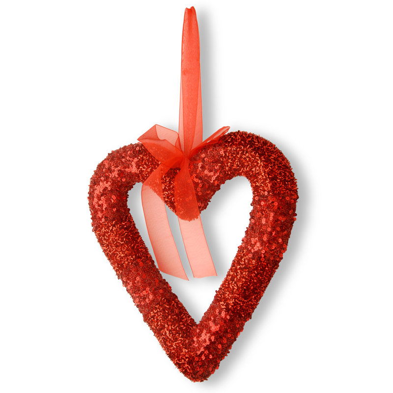 Cœur de la Saint-Valentin 11 po, Rouge