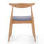 Chaises de salle à manger en bois d'hévéa avec dossier ergonomique et coussins de confort, parfaites pour les cuisines modernes et traditionnelles-1251099266