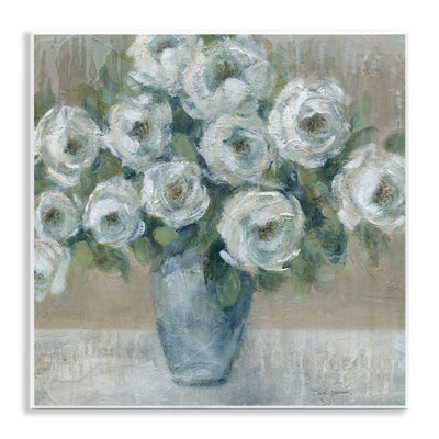Plaque murale ronde avec roses peintes, design par Carol Robinson