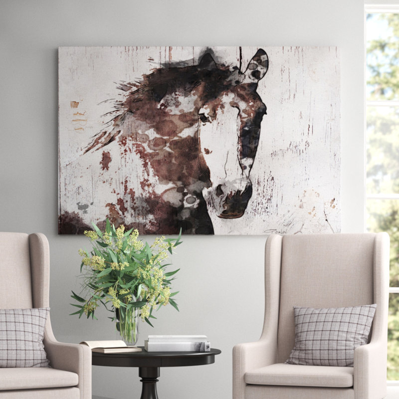 « Gorgeous Horse » d'Irena Orlov - impression sur toile, 16 po x 24 po, Toile tendue, Sans cadre