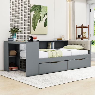 Upholstered Linen Daybed