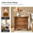 Allisa 28"W 3-Drawer Solid Wood End Table with Built-in Charging Station and Simple Assembly-1560938215