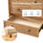 Lucious 3-Drawer Transitional 28''W Curved End Table with Charging Station and Easy Assembly -518228135