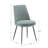 Fairfield Mid-Century Modern Tapered Dining Set, Chenille Fabric, 59" Dining Table And 4 Chairs-1487477752-1487477758