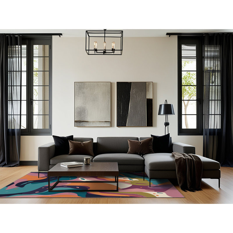 Tapis Prism Arc, Rectangulaire 2 pi x 3 pi