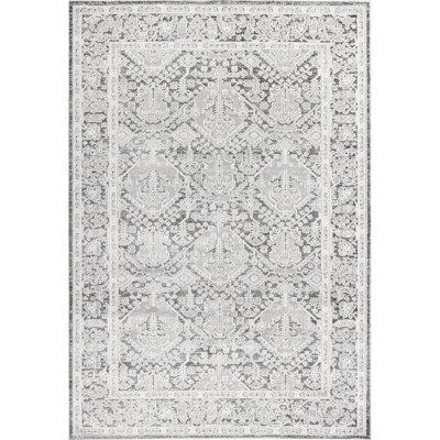 Clarissa 6.7X9 19900-190 IVORY/GREY