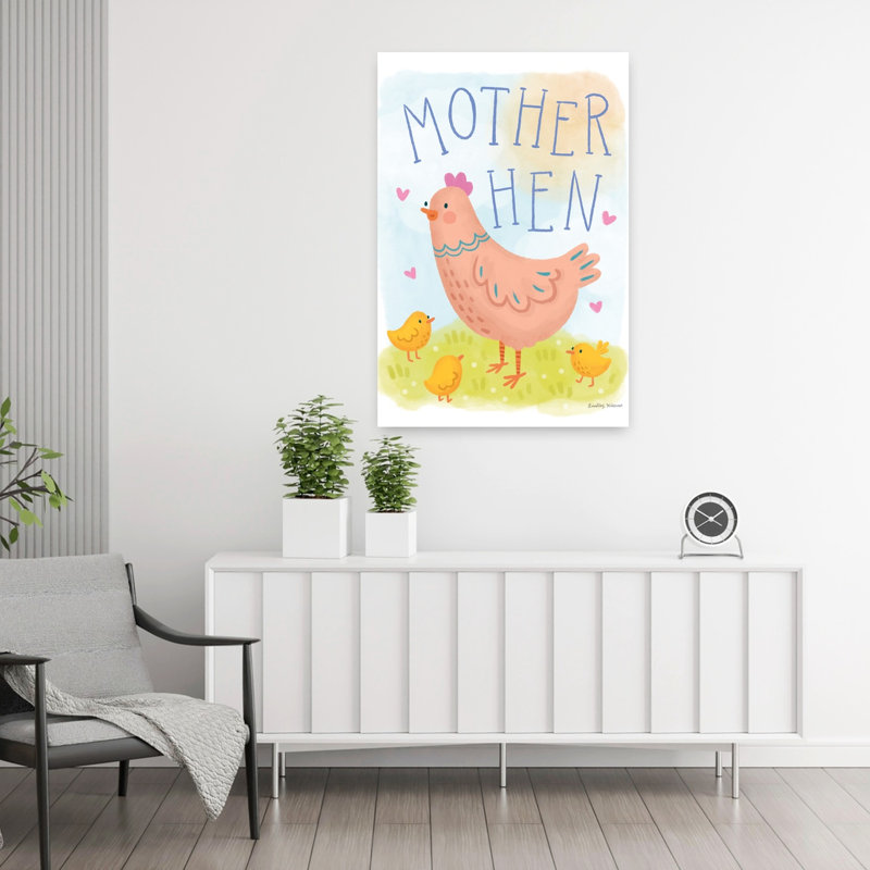 «Farm Family IV», art contemporain contemporain, H 36 po x l 24 po