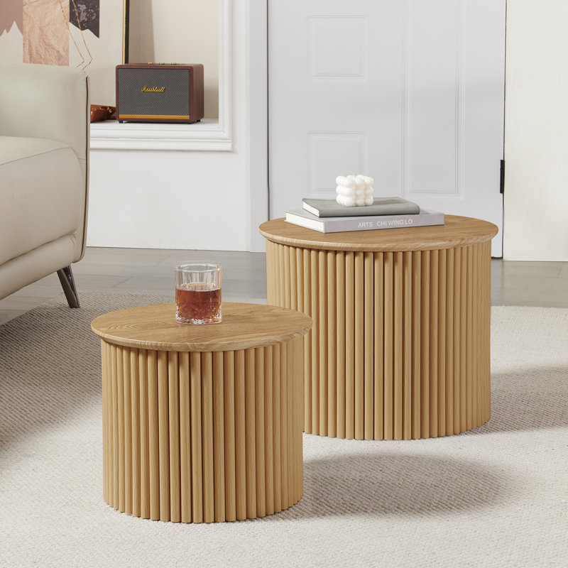 Nesting Coffee Table, Natural