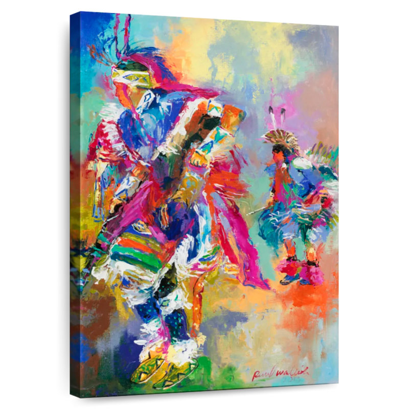 Pow Wow, 45" H x 30" W