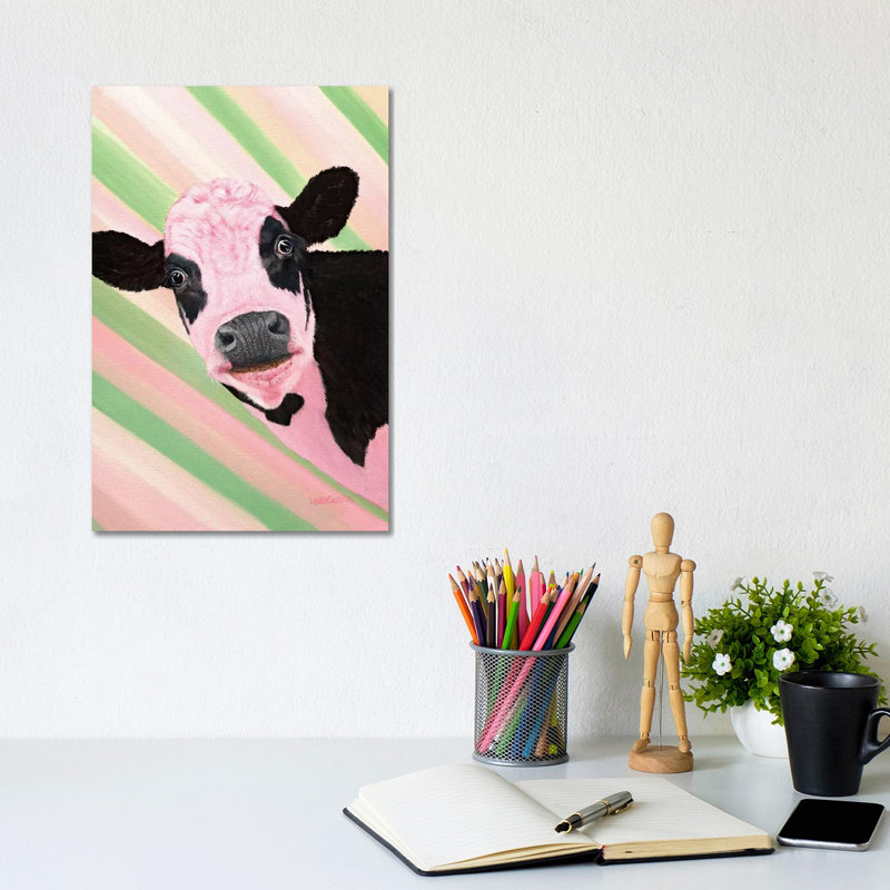 Sweetpea 1 Piece Wrapped Canvas Wall Art, 20.32 cm H x 30.48 cm W