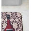 Tapis de cuisine coussiné à vin assortis