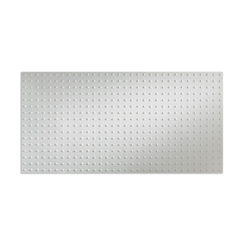 Panneau mural 3D 48 "x 96", Blanc