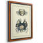 Crabe bleu antique I, toile encadrée de qualité supérieure - prête à être accrochée-1998071992