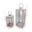 2 Piece Metal Floor Lantern Set