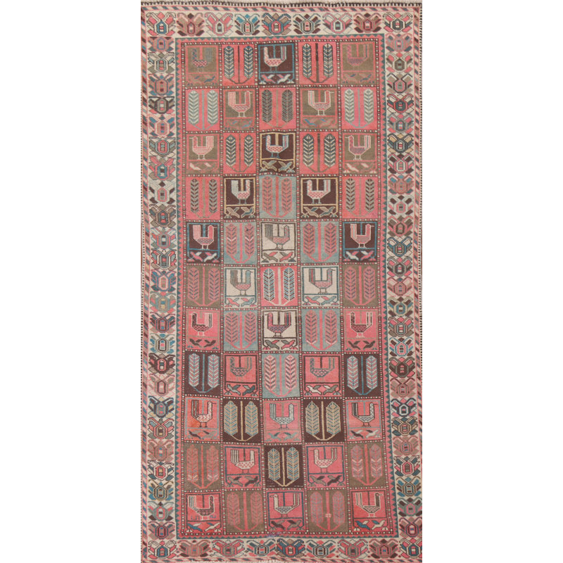 Tapis rose 5 x 9