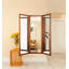 Miroir de garde-robe caché à trois volets-275635775