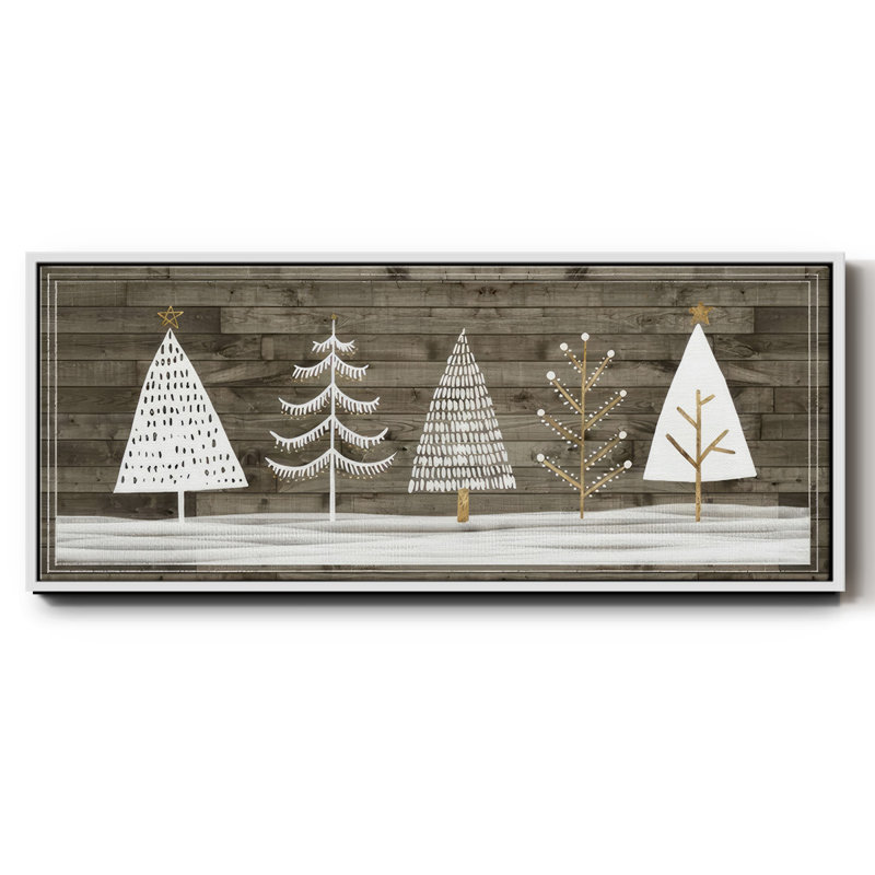 Wooded Passaic Christmas Collection D-, toile encadrée