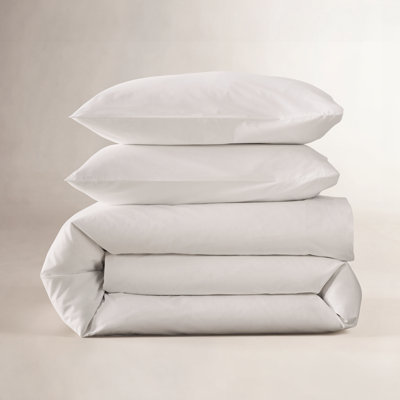 Coyer Classic Cotton Percale Duvet Cover Set