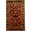 Hand-Knotted High-Quality Red and Black Area Rug