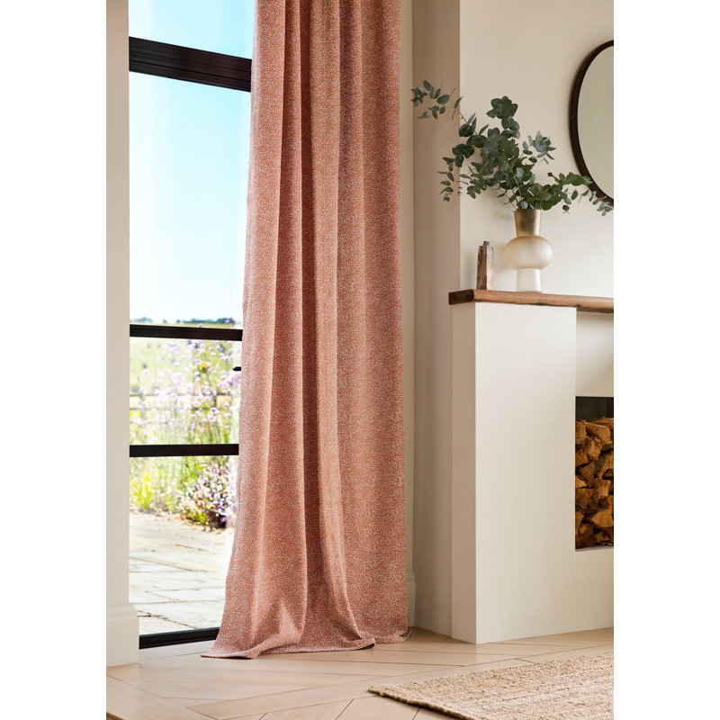 Sow Fabric, Baked Terracotta/Soft Focus