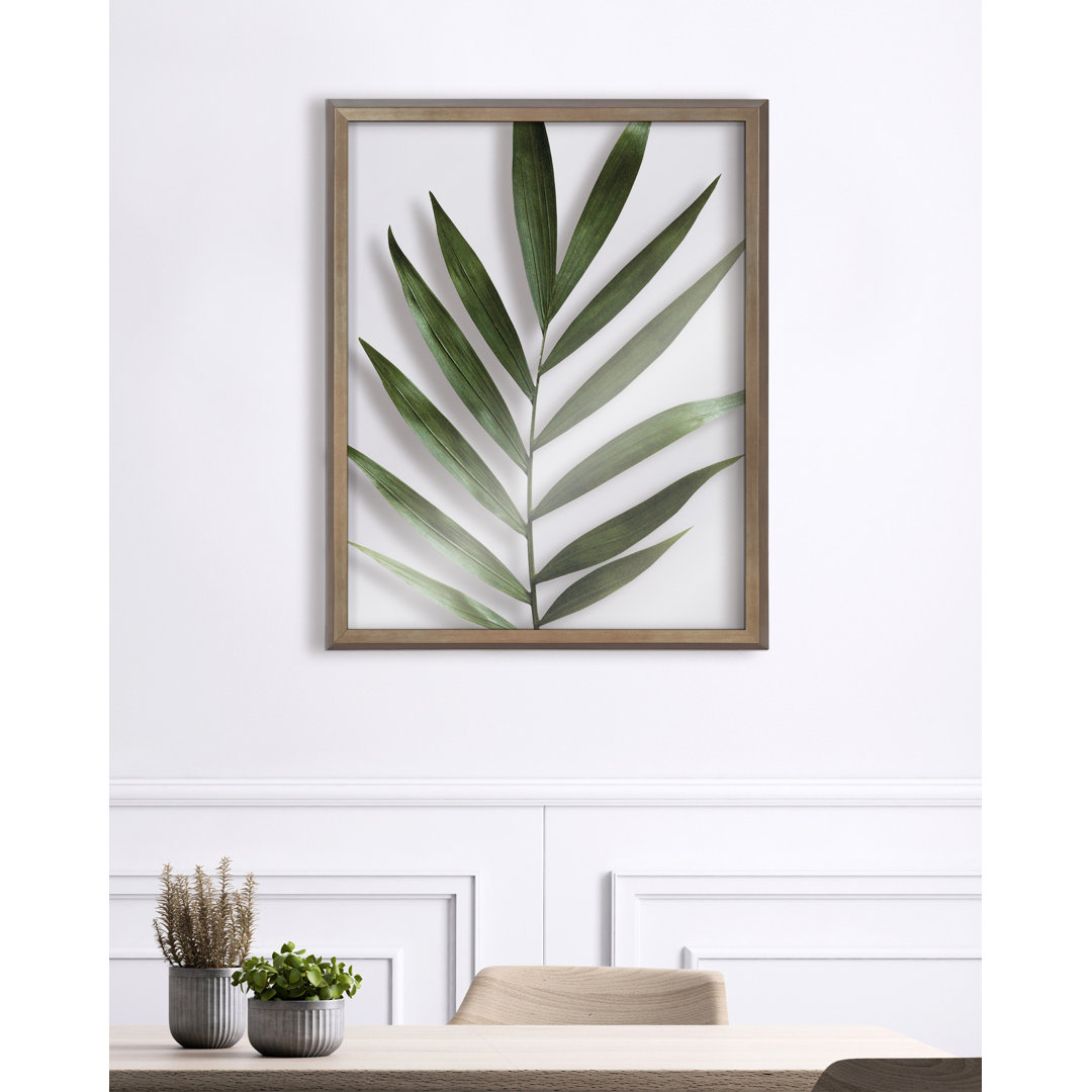 Karnecia Botanical 5F by Uniek - Floater Frame Print on Glass Trinx 