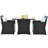 Altherr 2 - Person Patio Dining Set with Rectangular Table , Cushions Included-1451223593-1451223589-1345020268