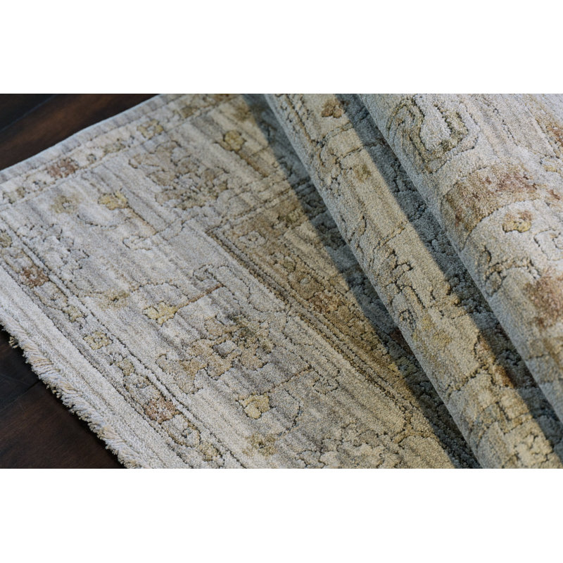 TREVI 13250-910 GREY/CREAM, Rectangle 2'7" x 4'11"