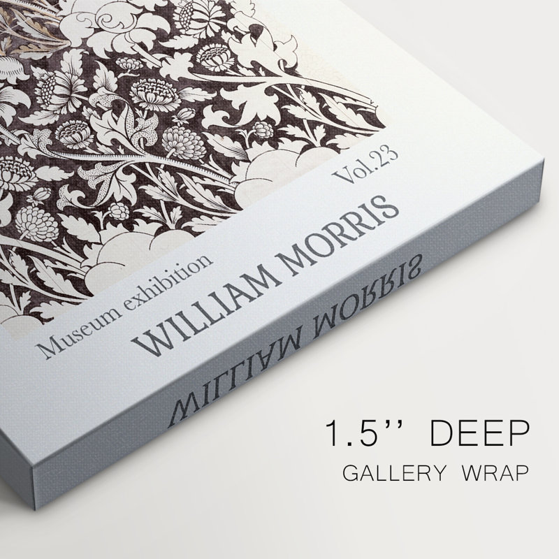 William William Gallery, toile tendue L, H 12 po x l 8 po